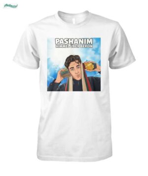 Pashanim Himmel über Berlin T-Shirt - Offizielles Comic-Style Fan-Merch