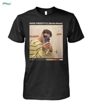 Pashanim T-Shirt | Paris Freestyle (Skrilla RMX) Album Art Merch