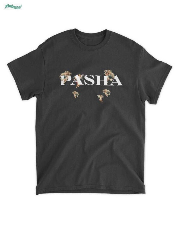 Home 6 Pasha Merch: Engelsgleicher Barock T-Shirt – Himmlischer Stil für Sie