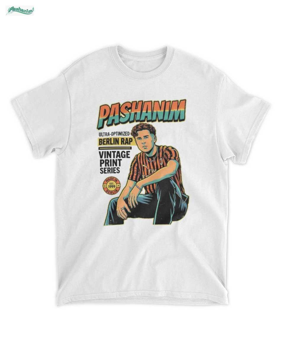 Pashanim Merch Berliner Rap 1999 Unisex T-Shirt Urbaner Style trifft auf Hip-Hop Nostalgie