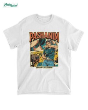 Pashanim Merch Unisex T-Shirt – Berlin-Kreuzberg Comic Edition