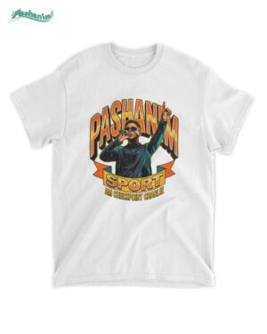 Pashanim Checkpoint Charlie Vintage Rap Unisex T-Shirt – Weißes Streetwear Baumwollshirt