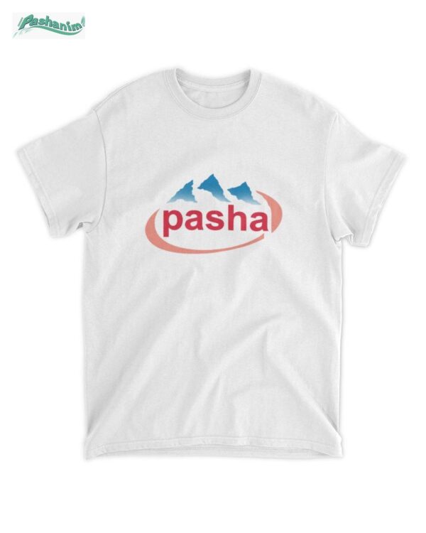 Offizielles Pashanim Wasserflaschen Parodie Unisex T-Shirt – Weiß