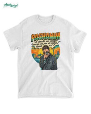 Pashanim Merch Unisex T-Shirt – Nostalgie & Berliner Deutschrap Vintage Style